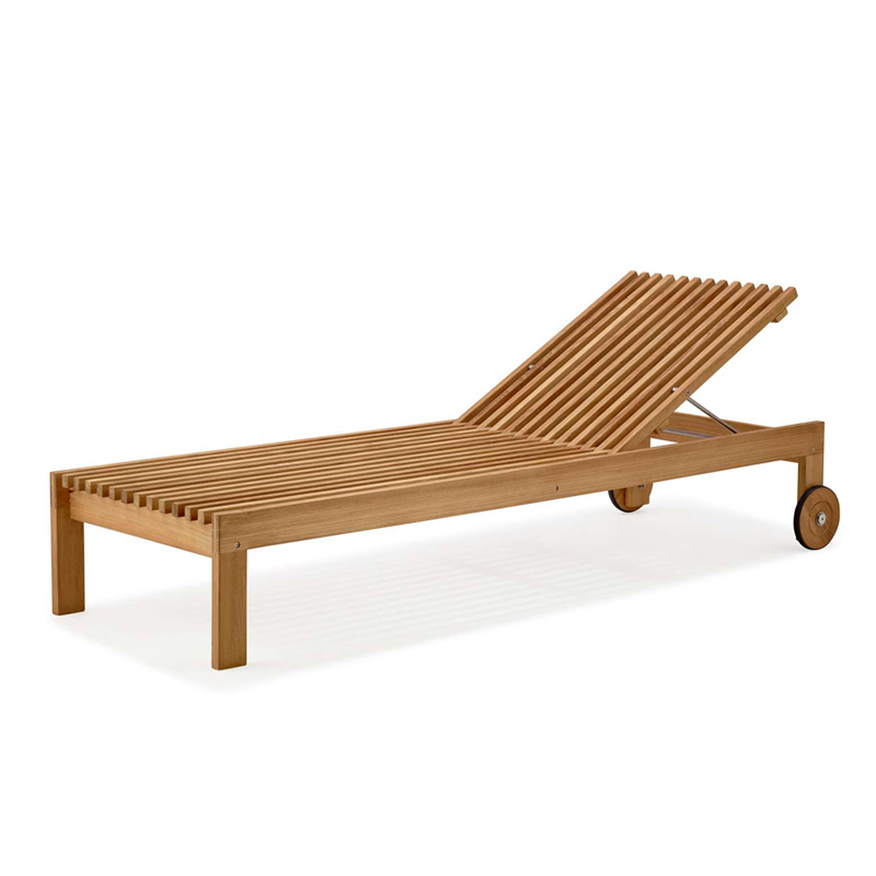 Sun Lounger in Teak Wood - Amaze | Cane-Line