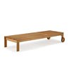 Sun lounger in teak wood - Amaze