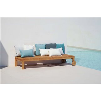 Sun Lounger in Teak Wood - Amaze | Cane-Line