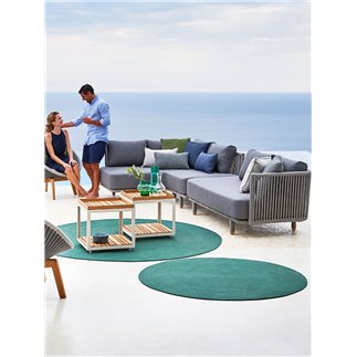 Outdoor Modular Sofa in Rope - Moments | Cane-line