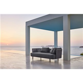 Outdoor 3-Seater Sofa in Rope - Moments