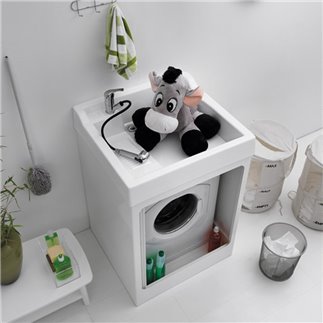 Outdoor Cabinet for Washing Machine with Sink - Lavacril On | Colavene