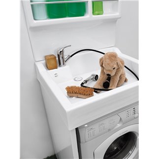 Outdoor Cabinet for Washing Machine with Sink - Lavacril On | Colavene