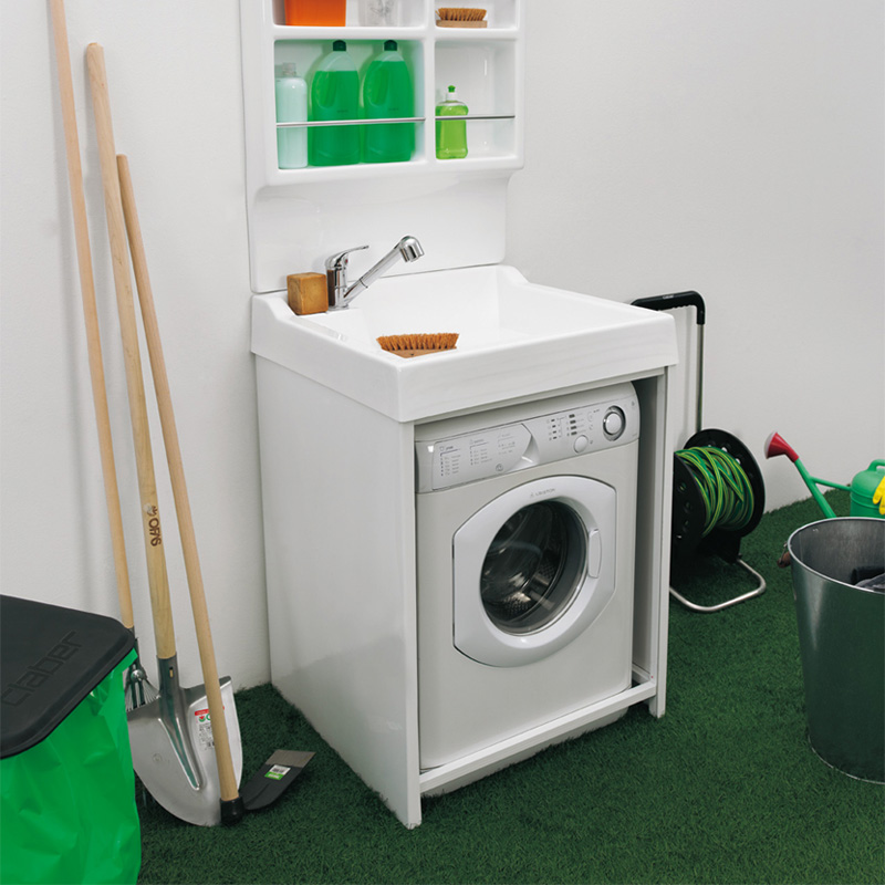 Outdoor Washing Machine Cover with Sink - Lavacril on | IsaProject