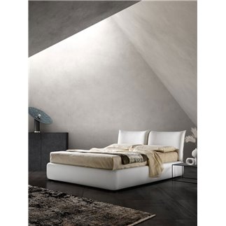 Letto Samoa con o senza Contenitore e Testiera di Design - Zen