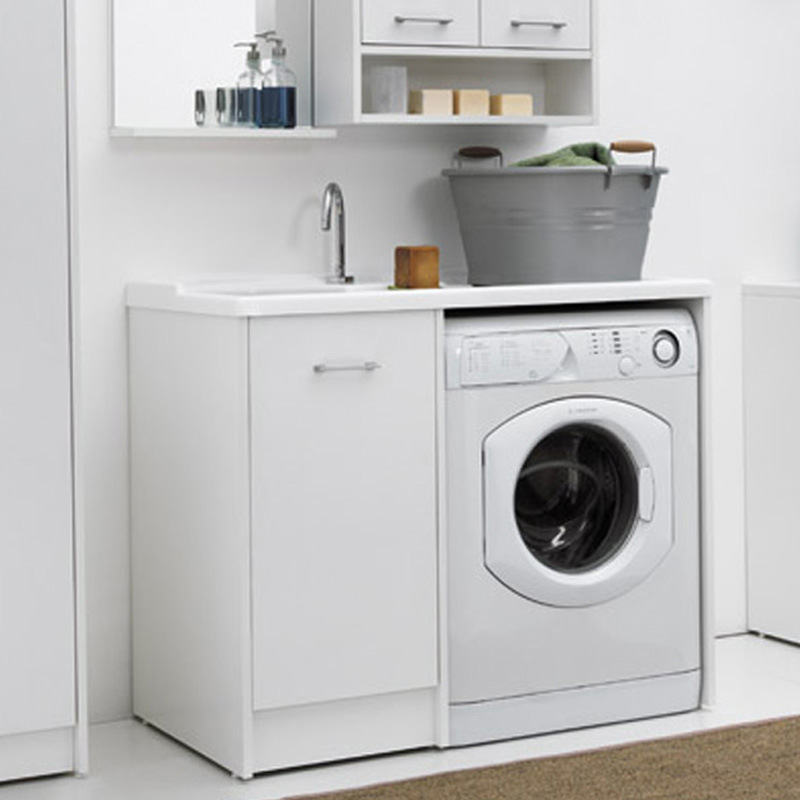 Sink Cabinet with Compartment for Washing Machine - Domestica | IsaProject