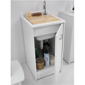 Cabinet washtub with compartment - Domestica | IsaProject