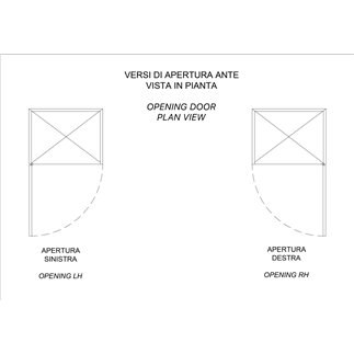 Colonna Lavanderia a 2 Ante - Domestica | IsaProject