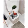 Volant mobile sospeso 1 anta con lavabo in ceramica