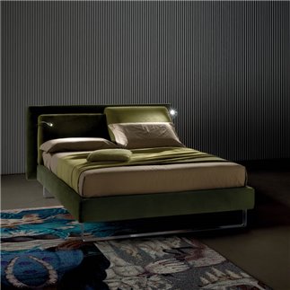 Double Bed with LED Lights - Flux Lift | Bside Letti