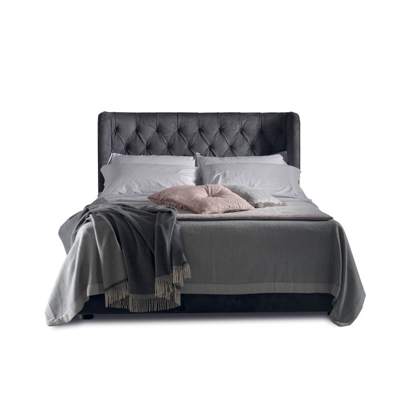 Samoa Bed with Design Headboard - Gem | Bside Letti