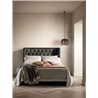 Samoa Gem Bed with Design Headboard and with or without Storage