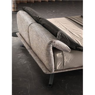 Just Samoa Bed with Reclining Upholstered Headboard | Bside Letti