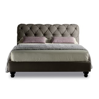 Double Bed Upholstered Headboard - King | Bside Letti