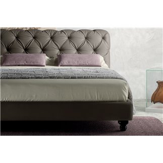 Double Bed Upholstered Headboard - King