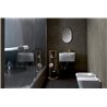 Ceramic washbasin with wall-hung structure metal - Tino