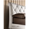 Letto Matrimoniale con Testiera Imbottita - Novel Lux Lift