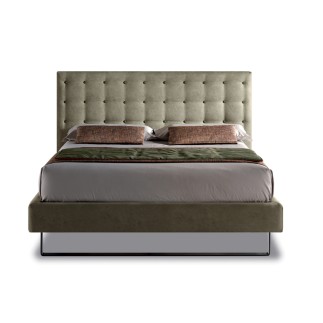 Double Bed Upholstered Headboard - Point Lift | Bside Letti