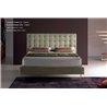 Double Bed Upholstered Headboard - Point Lift