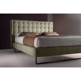 Letto Matrimoniale con Testiera Imbottita - Point Lift | Bside Letti