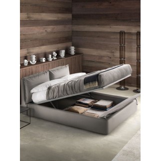 Samoa Quiet Bed with Storage and Reclining Headboard | Bside Letti