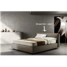 Double Bed Upholstered Headboard - Relaxed