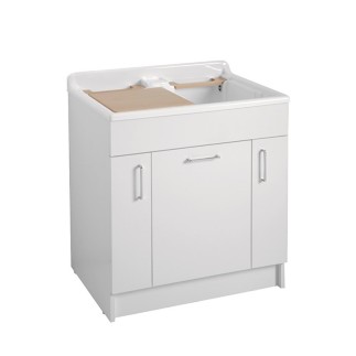 Cabinet Washtub with Laundry Basket - Twist | IsaProject