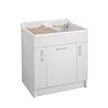 Cabinet washtub with laundry basket - Twist