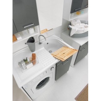 Washing Machine Cabinet with Washtub - Duo | IsaProject