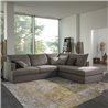 Glammy padded modular sofa