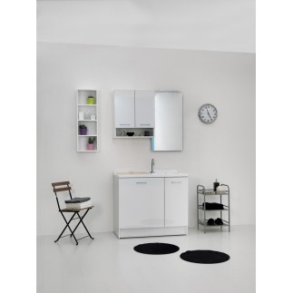 Sink Cabinet with Double Bath - Active Wash