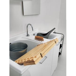 Sink Cabinet with Double Bath - Active Wash | IsaProject