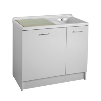 Sink Cabinet with Double Bath - Active Wash | IsaProject