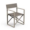 Folding outdoor chair in aluminium - Chic Director