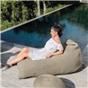 Outdoor bag-pouf in hand-woven rope - Jackie Bean