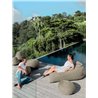 Outdoor bag-pouf in hand-woven rope - Jackie Bean