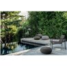 Outdoor pouf in hand-woven rope - Jackie