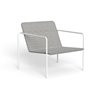 Outdoor armchair in steel and hand-woven rope - Jackie