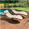 Caribe chaise longue da esterno