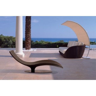 Caribe chaise longue  in synthetic fiber - ROB-9578