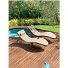 Caribe chaise longue da esterno