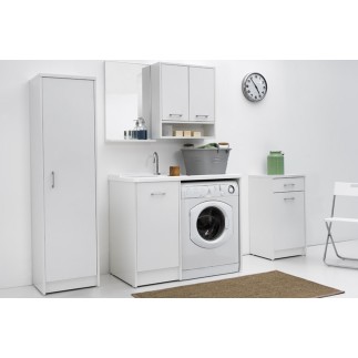 Storage laundry cabinet with shelves - Domestica