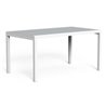 Outdoor dining table with glass top - Maiorca