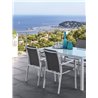 Outdoor stackable armchair in fabric - Maiorca