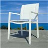 Outdoor stackable chair in fabric - Touch