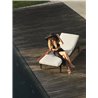 Stackable Sun Lounger with Wheels - Casilda