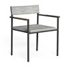 Stackable Outdoor Armchair with Armrests - Casilda