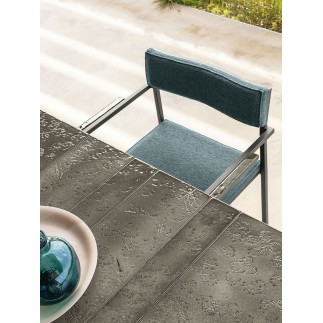 Stackable Outdoor Armchair with Armrests - Casilda | Talenti