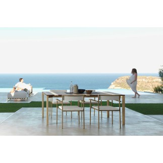 Outdoor Rectangular Dining Table - Casilda | Talenti