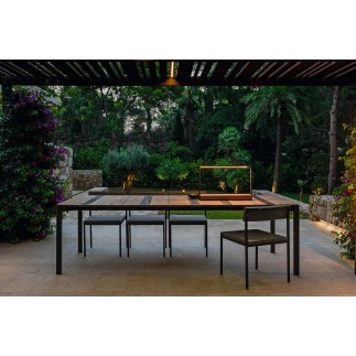 Outdoor Rectangular Dining Table - Casilda | Talenti